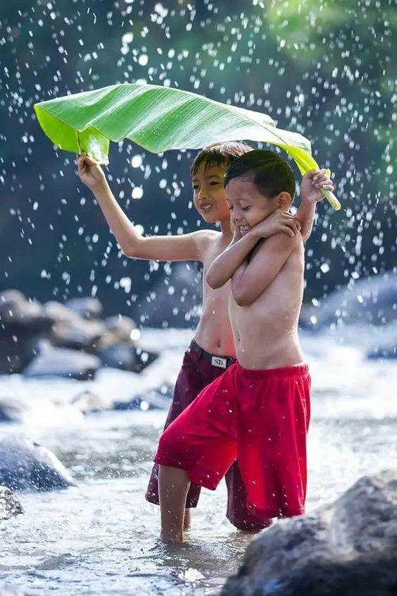 Lũ trẻ lội bùn bắt cua tuổi thơ trên đồng quê mộc mạc Lũ trẻ lội bùn bắt cua tuổi thơ trên đồng quê mộc mạc