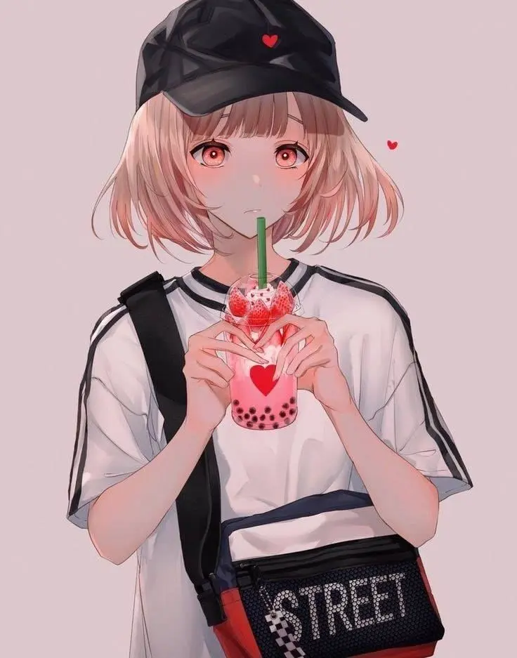 Gái xinh tóc ngắn anime mang nét đẹp trong sáng Gái xinh tóc ngắn anime mang nét đẹp trong sáng