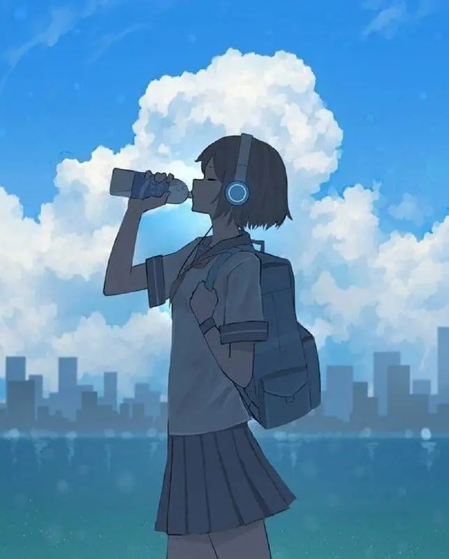 Gái xinh tóc ngắn anime với nét đẹp ngọt ngào Gái xinh tóc ngắn anime với nét đẹp ngọt ngào