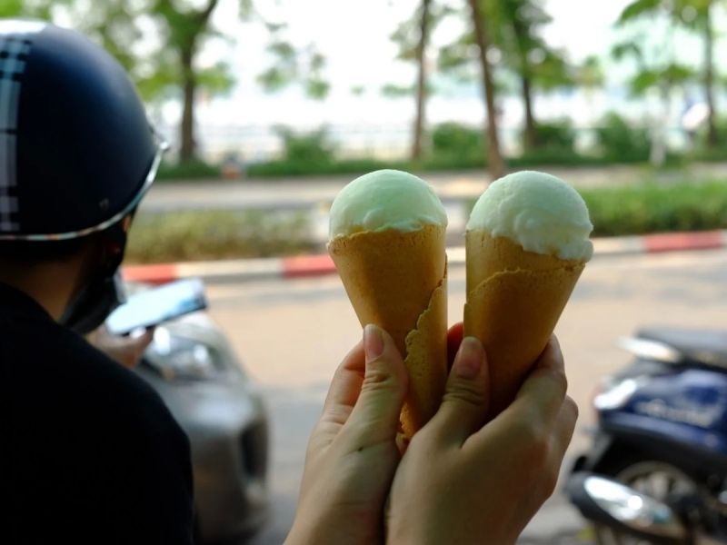 Ngập tràn sự dễ thương qua ảnh ăn kem cute Ngập tràn sự dễ thương qua ảnh ăn kem cute