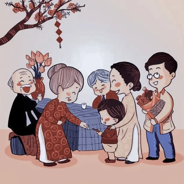 Ảnh gia đình hạnh phúc hoạt hình chibi hạnh phúc ngọt ngào Ảnh gia đình hạnh phúc hoạt hình chibi hạnh phúc ngọt ngào