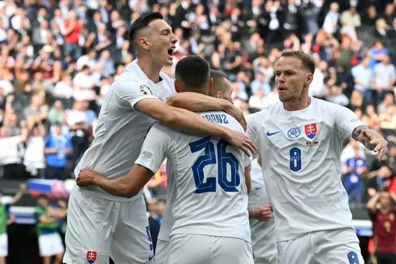 Đội tuyển Slovakia thi đấu quyết tâm trong giải đấu quốc tế