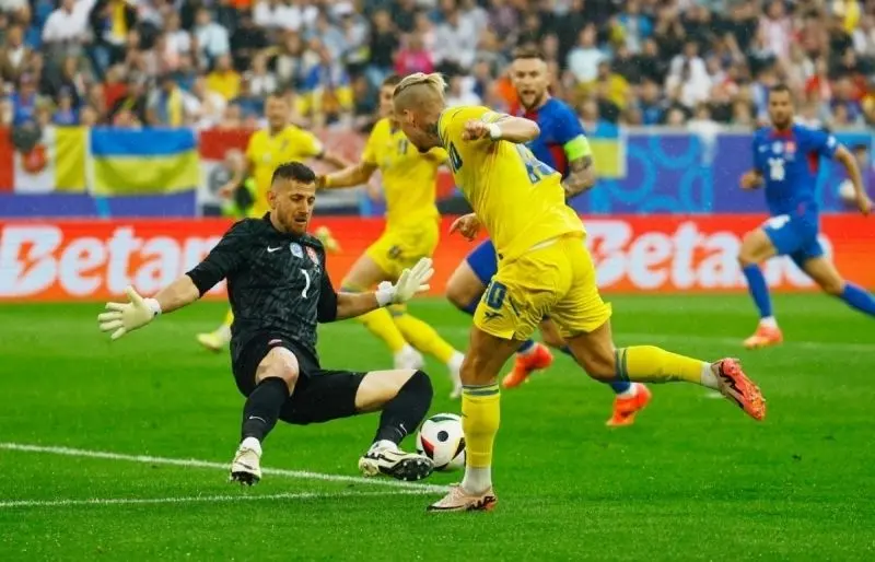 Đội tuyển Slovakia trong buổi họp báo công bố đội hình chính