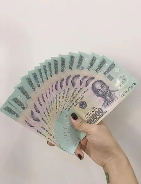 Chụp gần tờ tiền 500K với chi tiết rõ nét Chụp gần tờ tiền 500K với chi tiết rõ nét