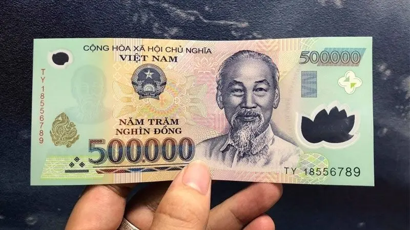 Hình ảnh tờ tiền 500K trong ánh sáng tự nhiên Hình ảnh tờ tiền 500K trong ánh sáng tự nhiên