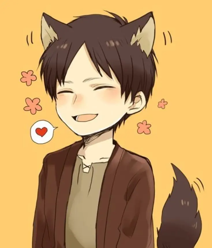 Ảnh Eren cute với nụ cười dễ thương Ảnh Eren cute với nụ cười dễ thương