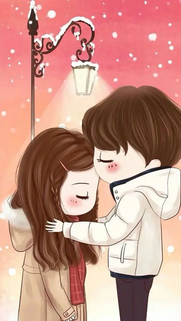 Ảnh ôm nhau hoạt hình cute đầy sáng tạo Ảnh ôm nhau hoạt hình cute đầy sáng tạo