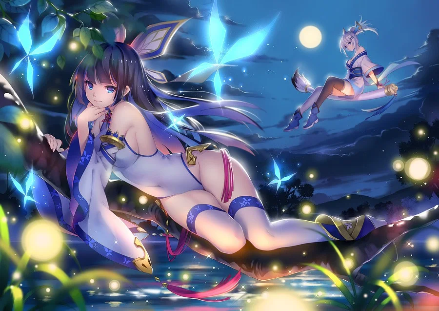 Ảnh gái anime mlem với nụ cười dễ thương, đáng yêu Ảnh gái anime mlem với nụ cười dễ thương, đáng yêu