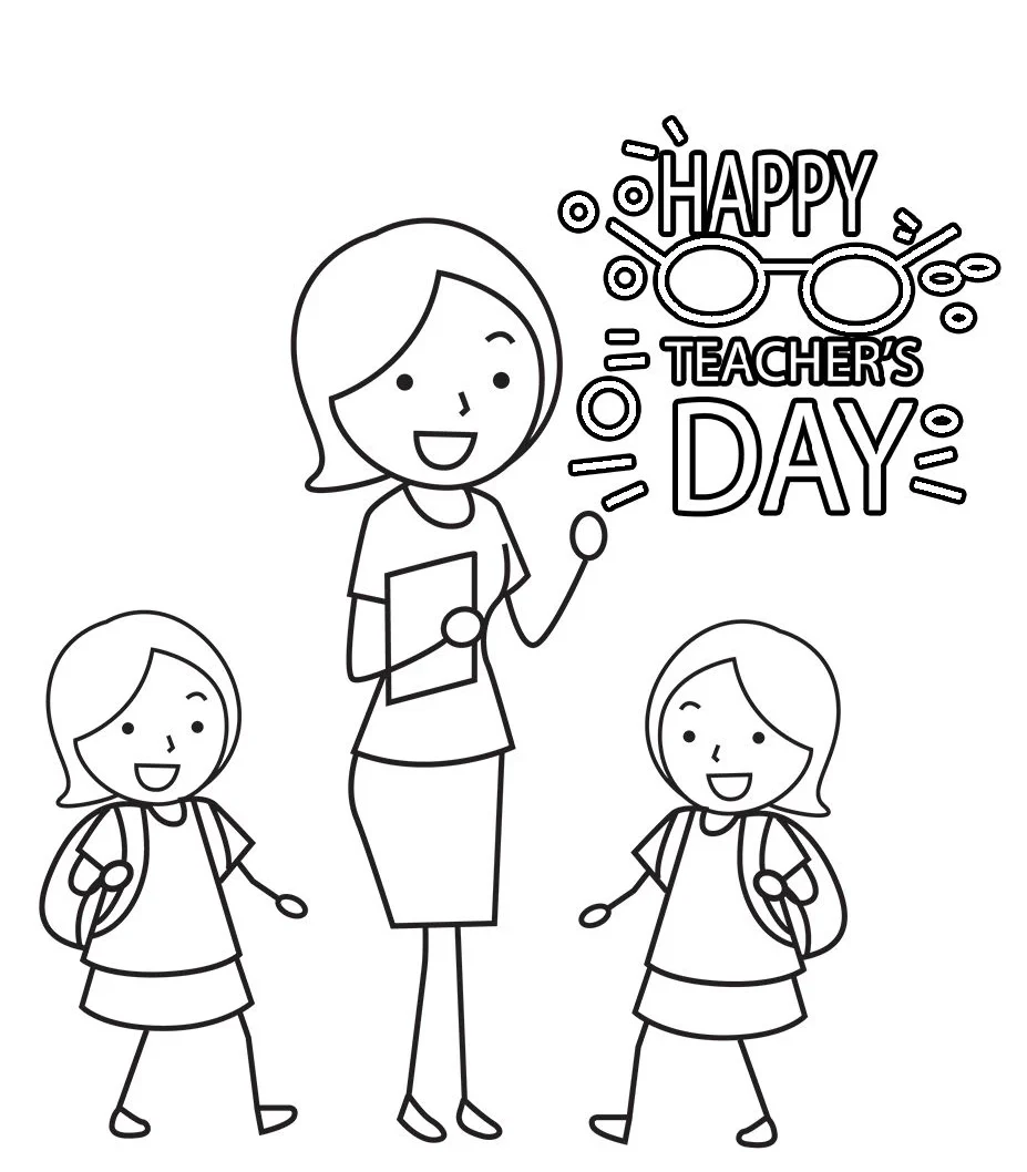 Tranh tô màu cô giáo dễ thương, giúp trẻ học cách trân trọng thầy cô. Tranh tô màu cô giáo dễ thương, giúp trẻ học cách trân trọng thầy cô.