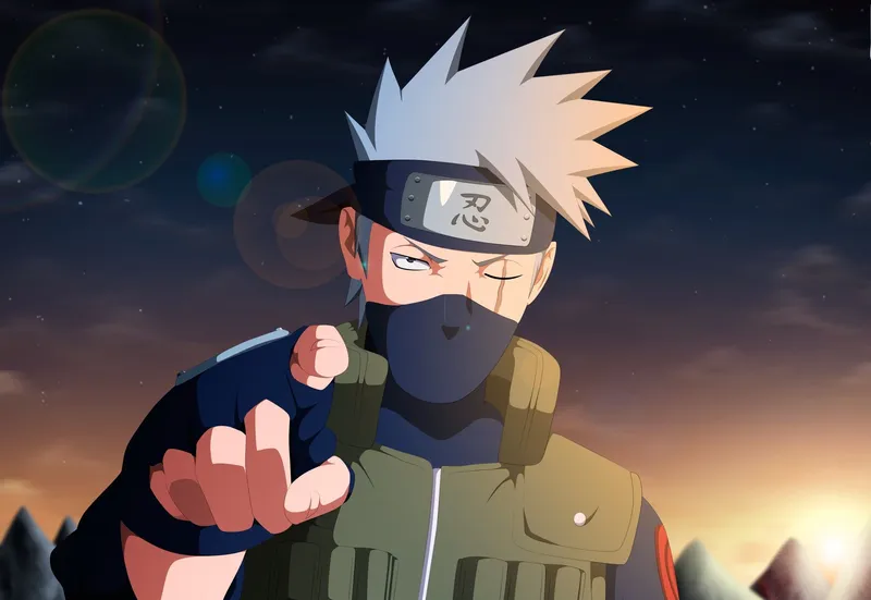 Hình ảnh Kakashi Hatake thể hiện khí chất của một ninja thực thụ Hình ảnh Kakashi Hatake thể hiện khí chất của một ninja thực thụ