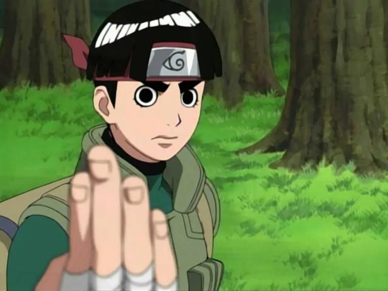 Ảnh Rock Lee thể hiện nét đặc trưng của nhân vật qua từng chi tiết Ảnh Rock Lee thể hiện nét đặc trưng của nhân vật qua từng chi tiết