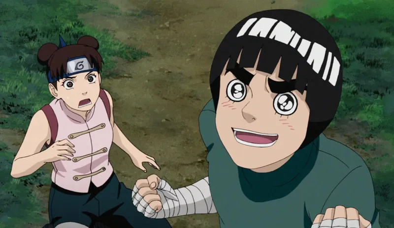 Khám phá kỹ thuật võ thuật của Rock Lee qua bức ảnh đẹp mắt Khám phá kỹ thuật võ thuật của Rock Lee qua bức ảnh đẹp mắt