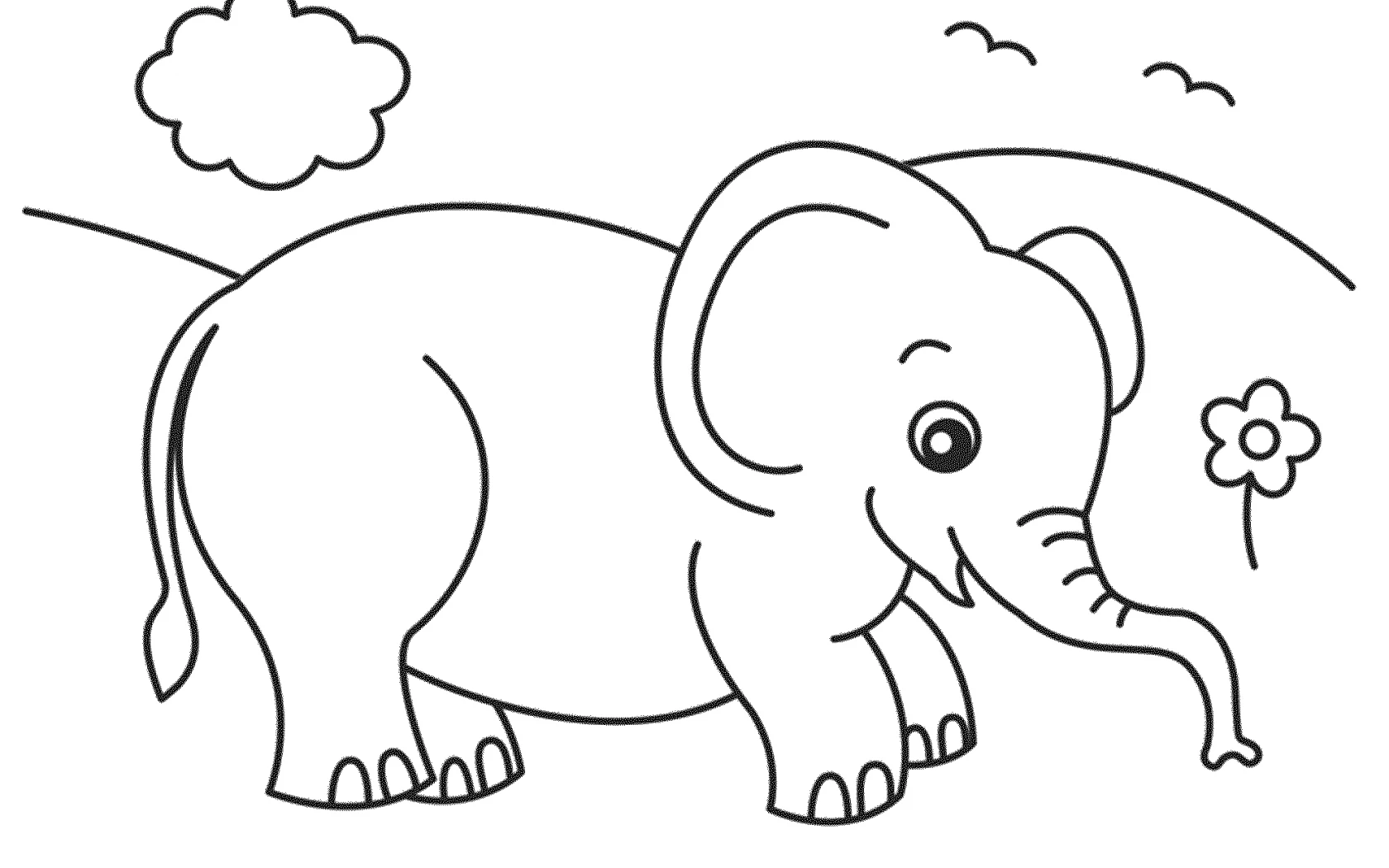 Tô màu con voi – Hoạt động lý thú giúp bé phát triển tư duy nghệ thuật. Tô màu con voi – Hoạt động lý thú giúp bé phát triển tư duy nghệ thuật.