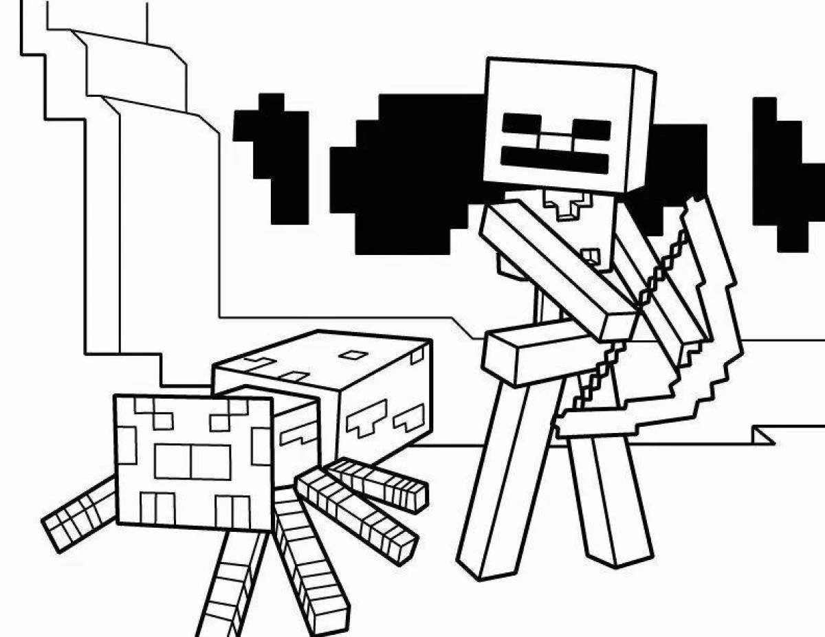 Bé yêu sẽ hào hứng với tranh tô màu Minecraft độc đáo và thú vị. Bé yêu sẽ hào hứng với tranh tô màu Minecraft độc đáo và thú vị.