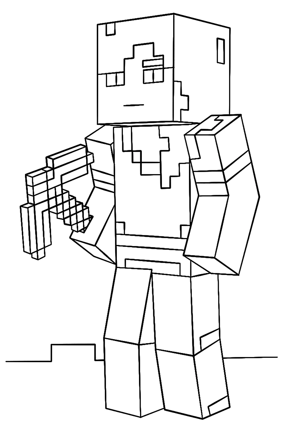 Bé yêu sẽ thích mê tranh tô màu Minecraft sống động và gần gũi. Bé yêu sẽ thích mê tranh tô màu Minecraft sống động và gần gũi.