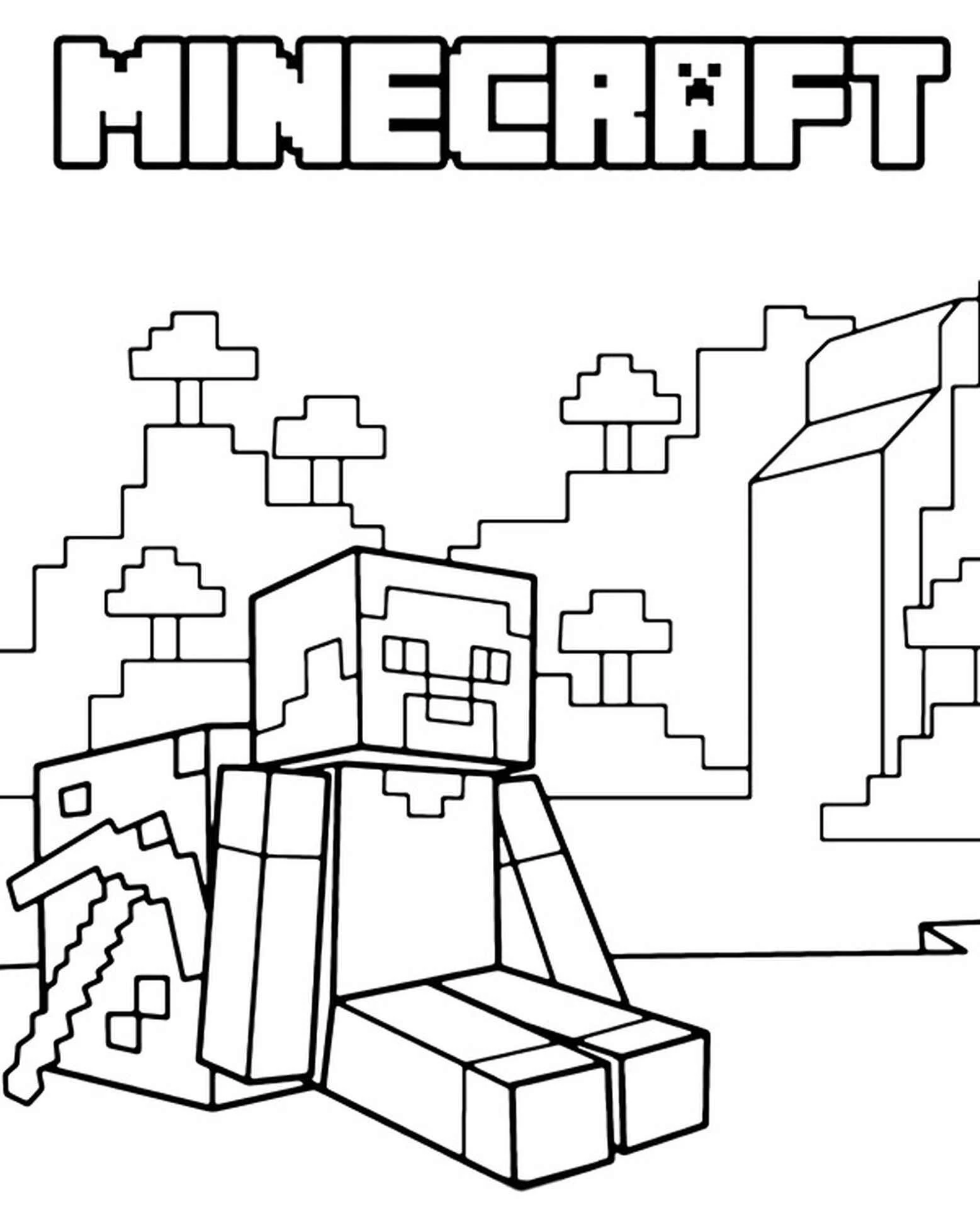 Cùng bé tô màu Minecraft, tái hiện thế giới vuông kỳ diệu. Cùng bé tô màu Minecraft, tái hiện thế giới vuông kỳ diệu.