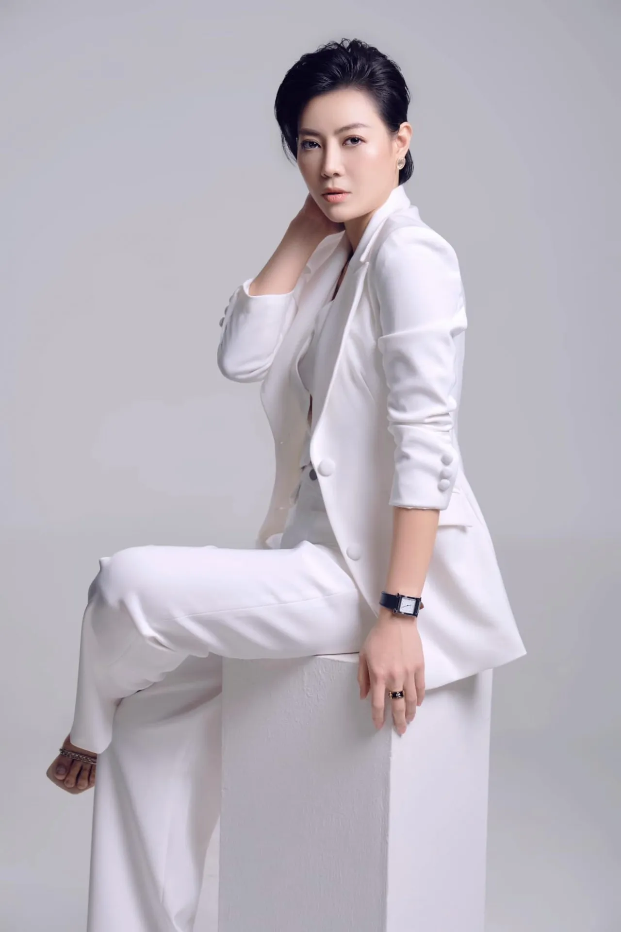 Thanh Hương tạo điểm nhấn bằng vẻ đẹp nhẹ nhàng Thanh Hương tạo điểm nhấn bằng vẻ đẹp nhẹ nhàng