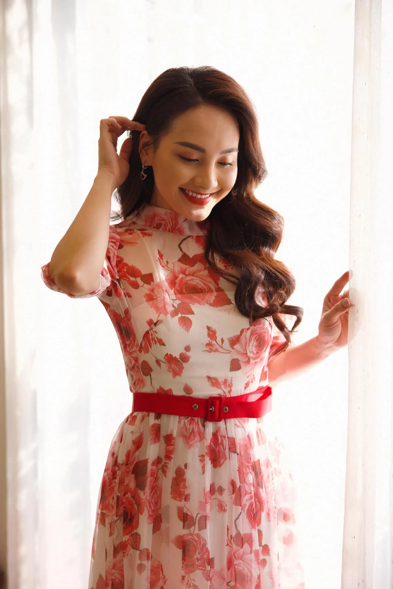 Bảo Thanh lôi cuốn người xem với nụ cười quyến rũ Bảo Thanh lôi cuốn người xem với nụ cười quyến rũ