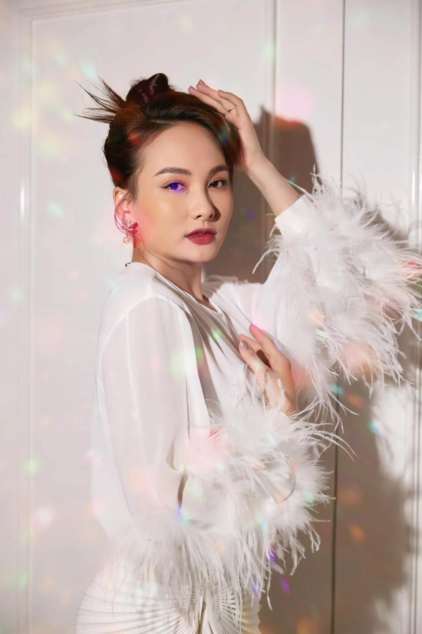 Bảo Thanh nổi bật với sự cuốn hút trong ánh mắt Bảo Thanh nổi bật với sự cuốn hút trong ánh mắt