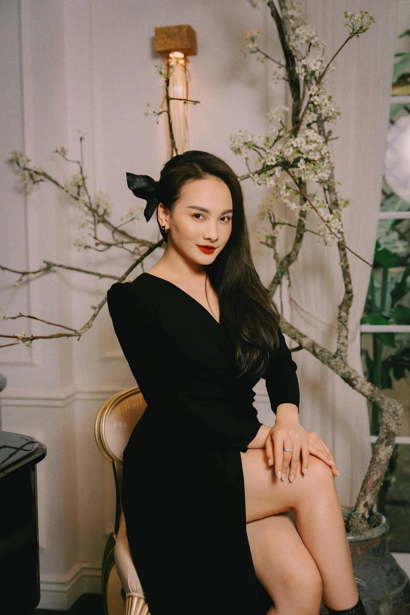 Bảo Thanh toát lên vẻ đẹp tinh tế và dịu dàng Bảo Thanh toát lên vẻ đẹp tinh tế và dịu dàng
