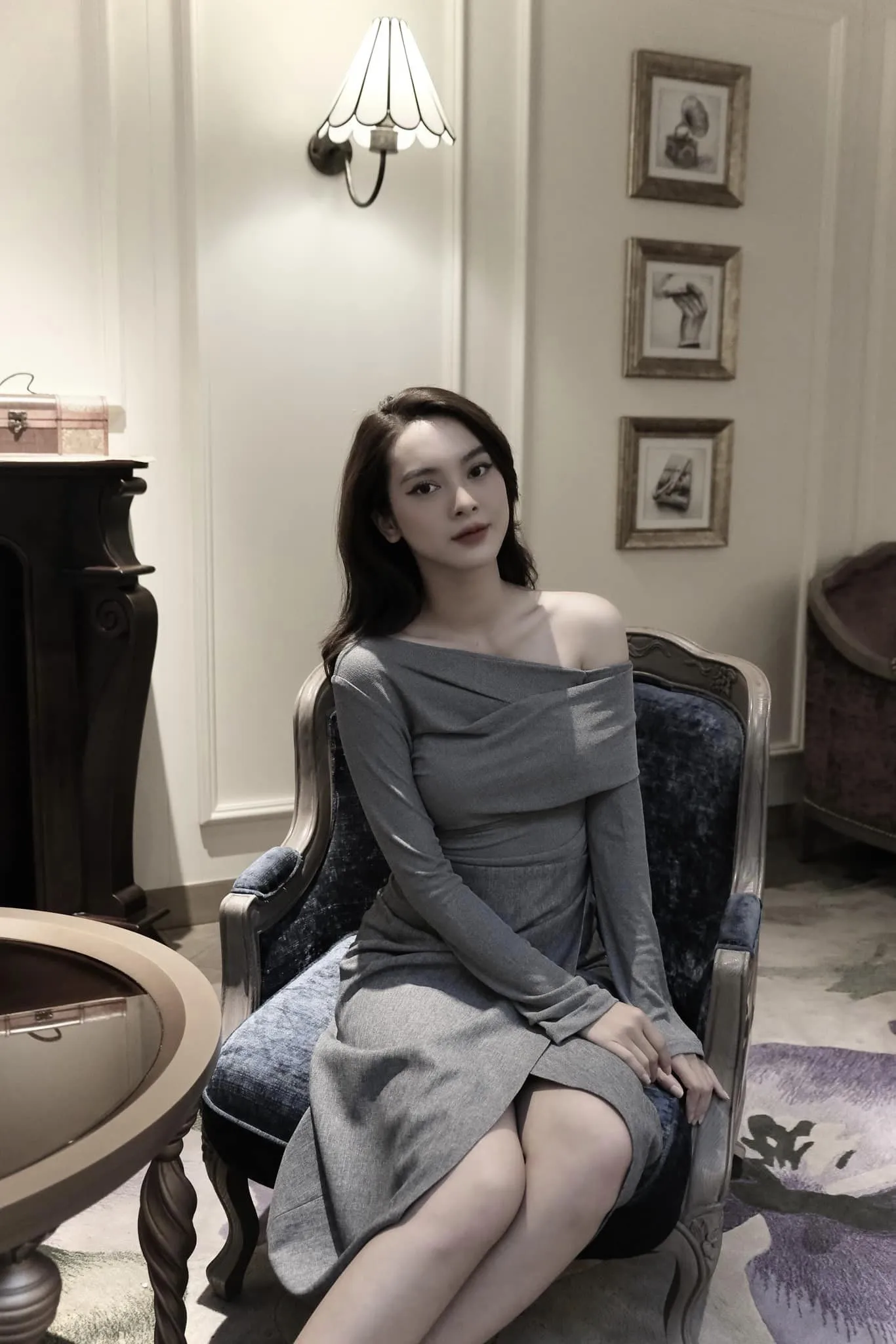 Quỳnh Lương tạo nên sức hút khó cưỡng qua ánh mắt Quỳnh Lương tạo nên sức hút khó cưỡng qua ánh mắt