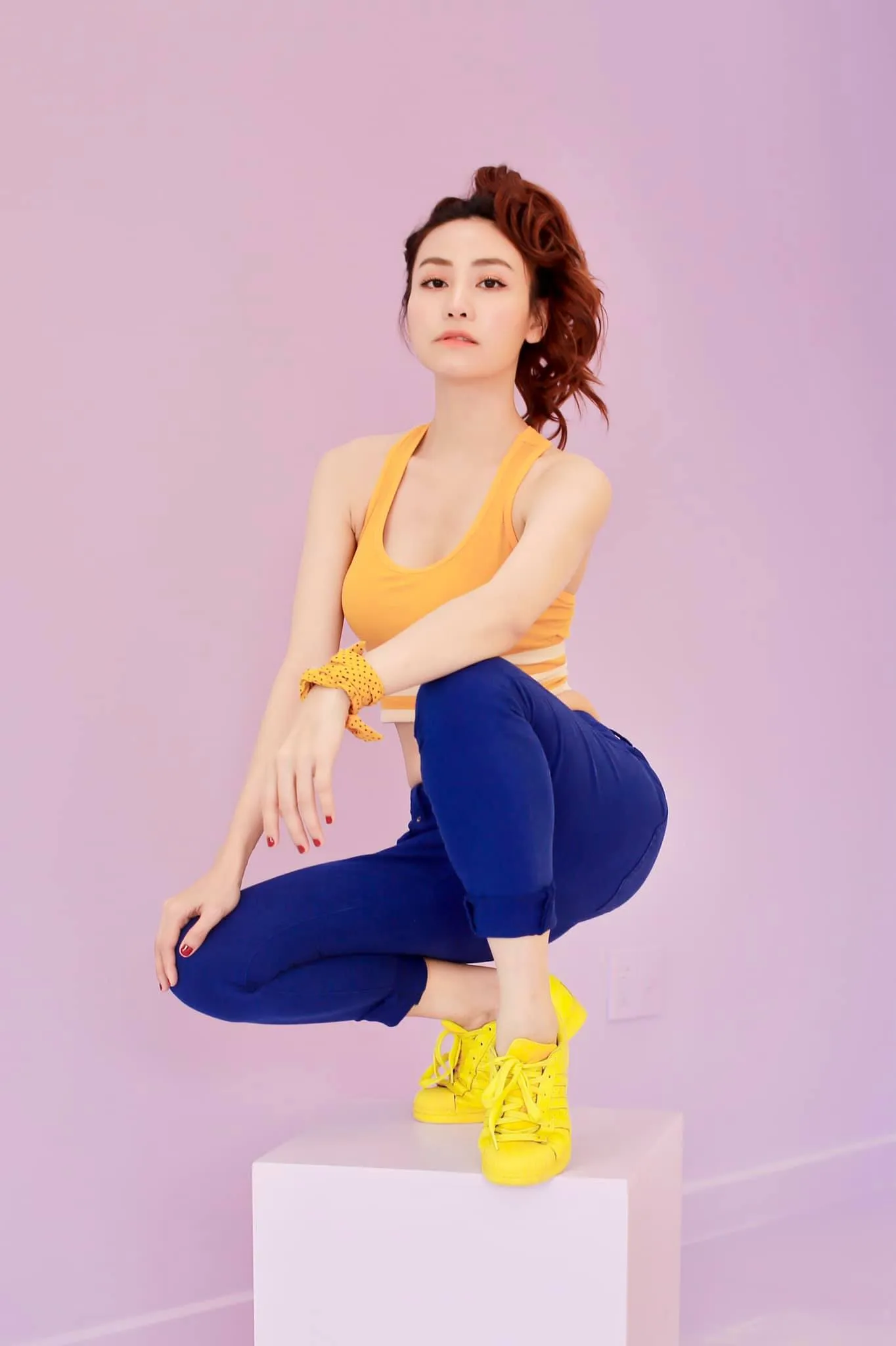 Ngân Khánh tạo ấn tượng qua nét đẹp tự nhiên Ngân Khánh tạo ấn tượng qua nét đẹp tự nhiên