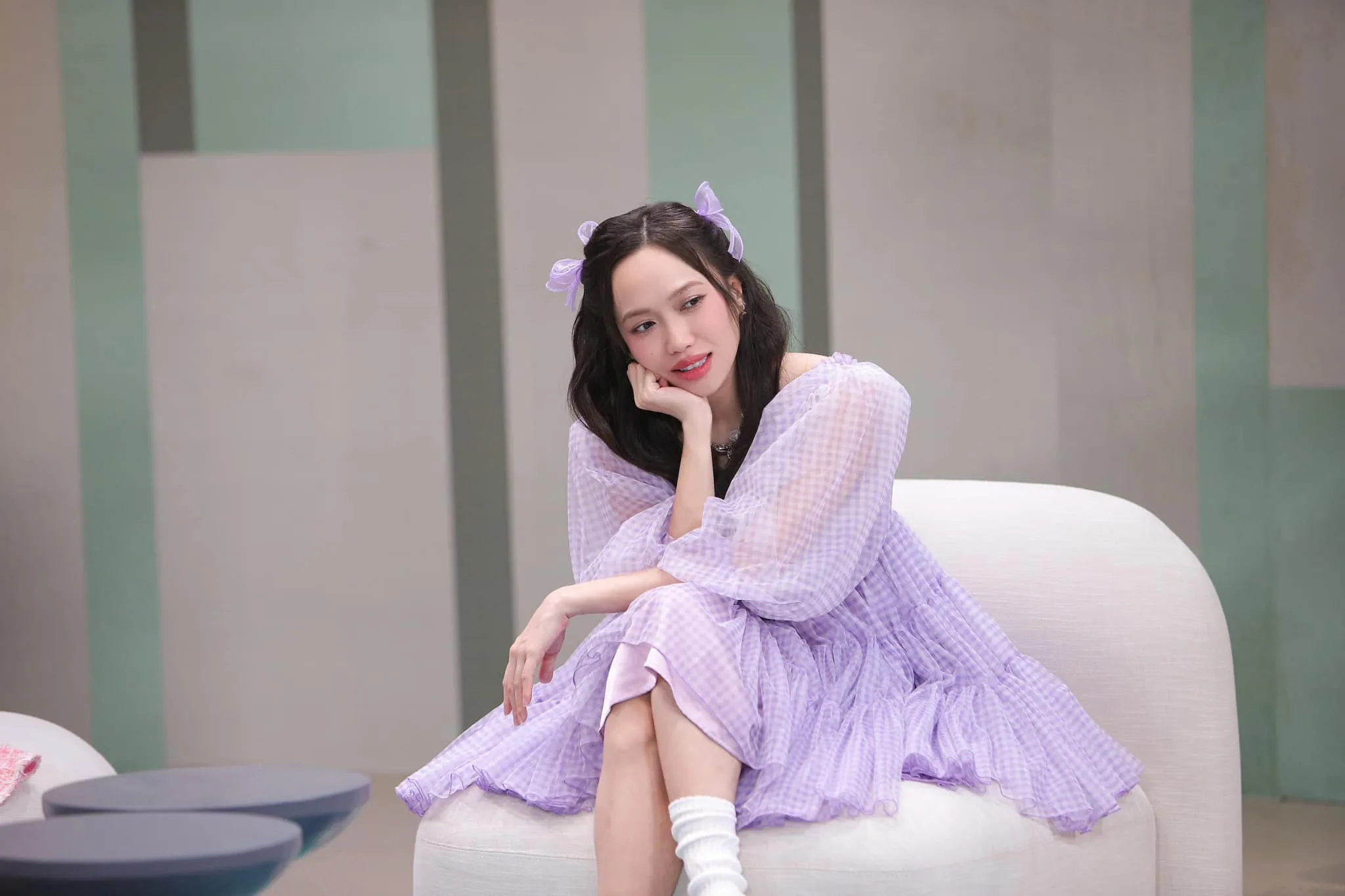 Diệu Nhi nổi bật với vẻ đẹp tự nhiên và thu hút