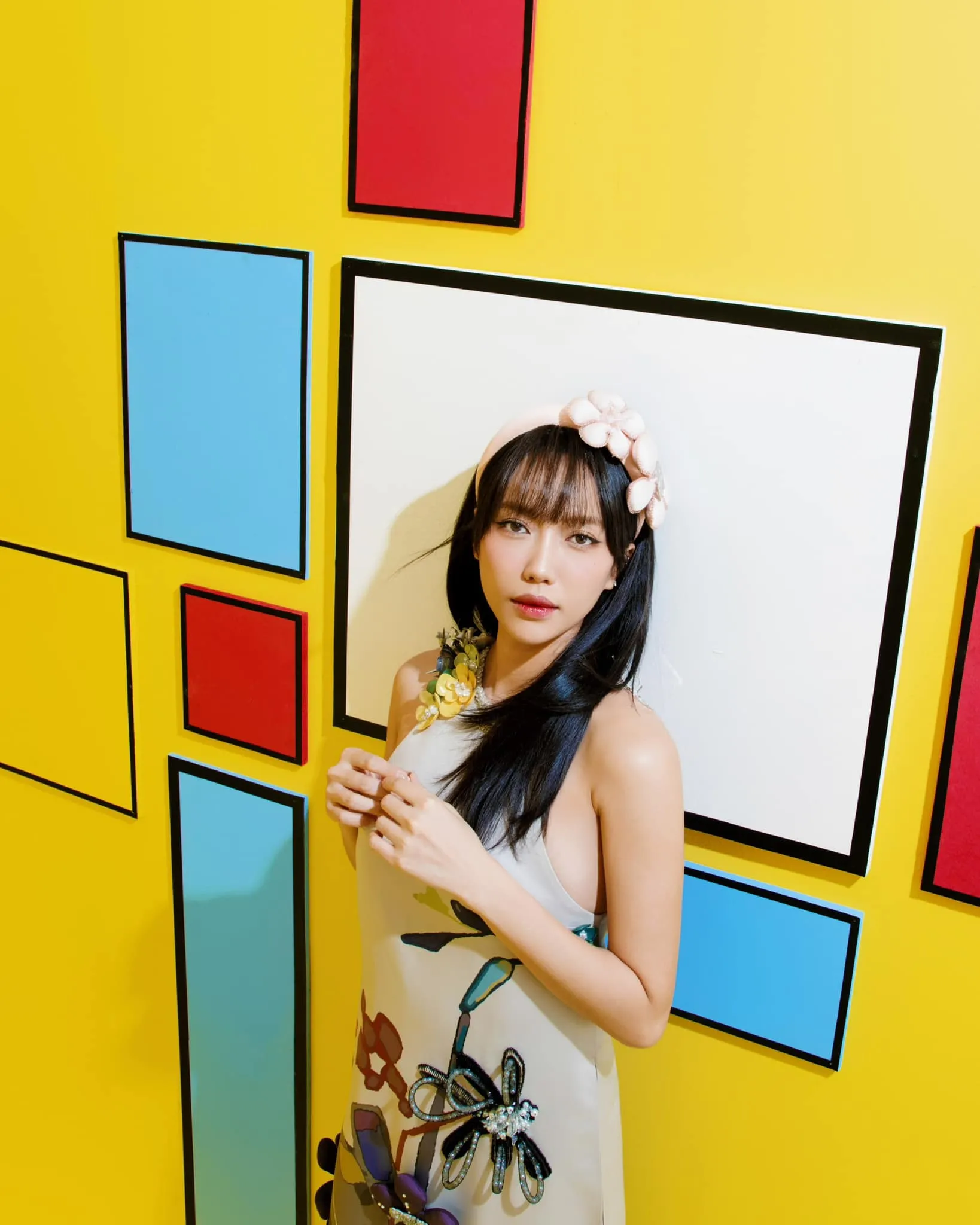 Diệu Nhi thể hiện vẻ đẹp quyến rũ qua từng biểu cảm