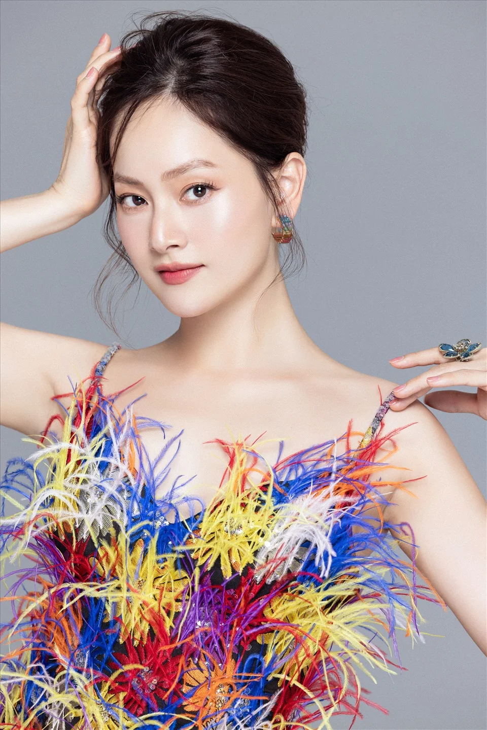 Lan Phương tại chương trình giao lưu Lan Phương tại chương trình giao lưu