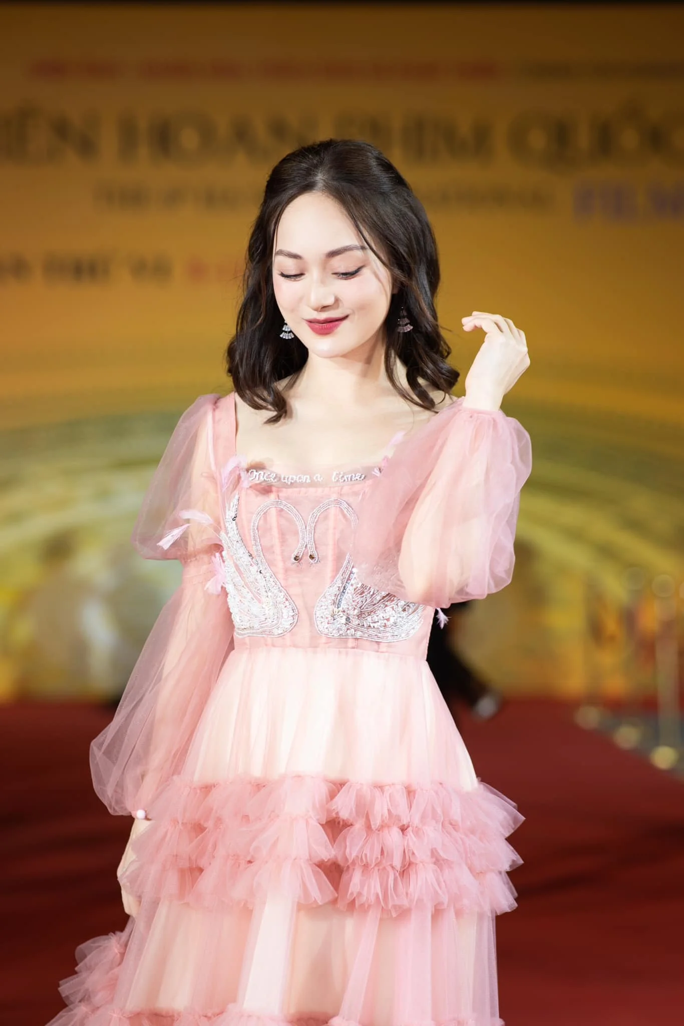 Lan Phương trong một sự kiện nghệ thuật Lan Phương trong một sự kiện nghệ thuật