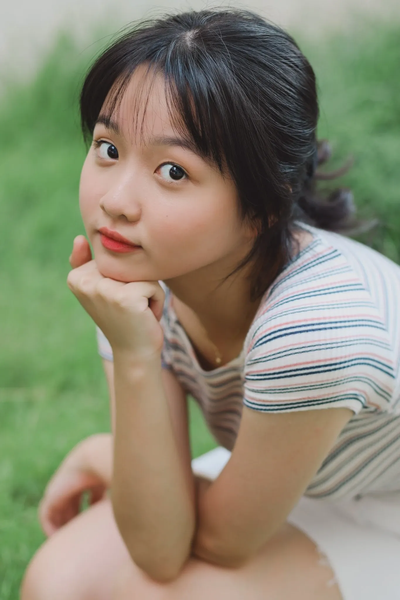 Lâm Thanh Mỹ tạo nên sự cuốn hút qua từng nụ cười Lâm Thanh Mỹ tạo nên sự cuốn hút qua từng nụ cười
