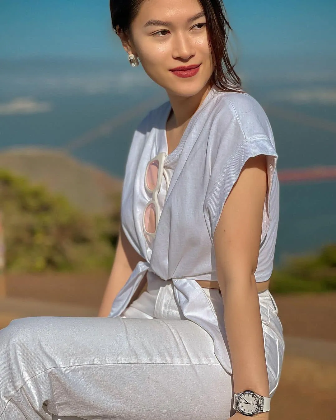 Ngọc Thanh Tâm tạo dấu ấn với thần thái tự nhiên Ngọc Thanh Tâm tạo dấu ấn với thần thái tự nhiên