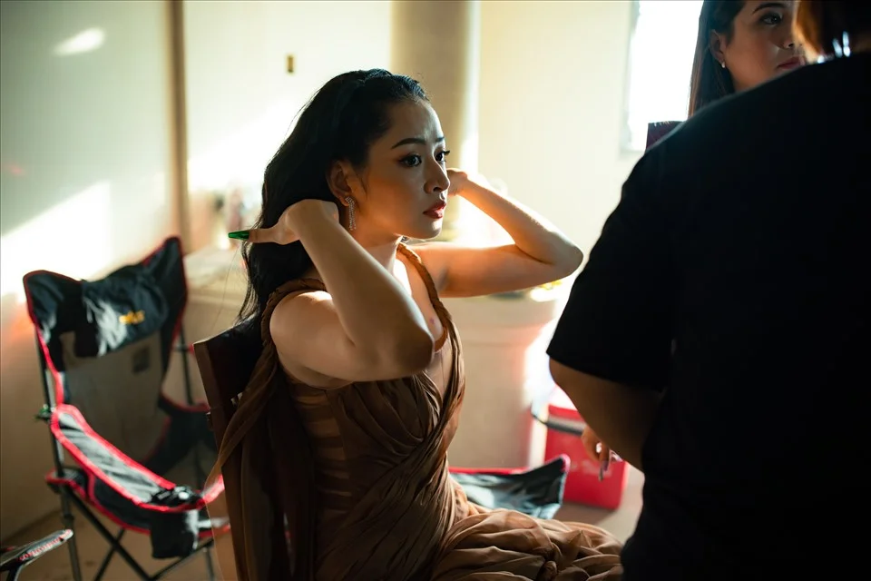 Chi Pu tại một lễ trao giải Chi Pu tại một lễ trao giải