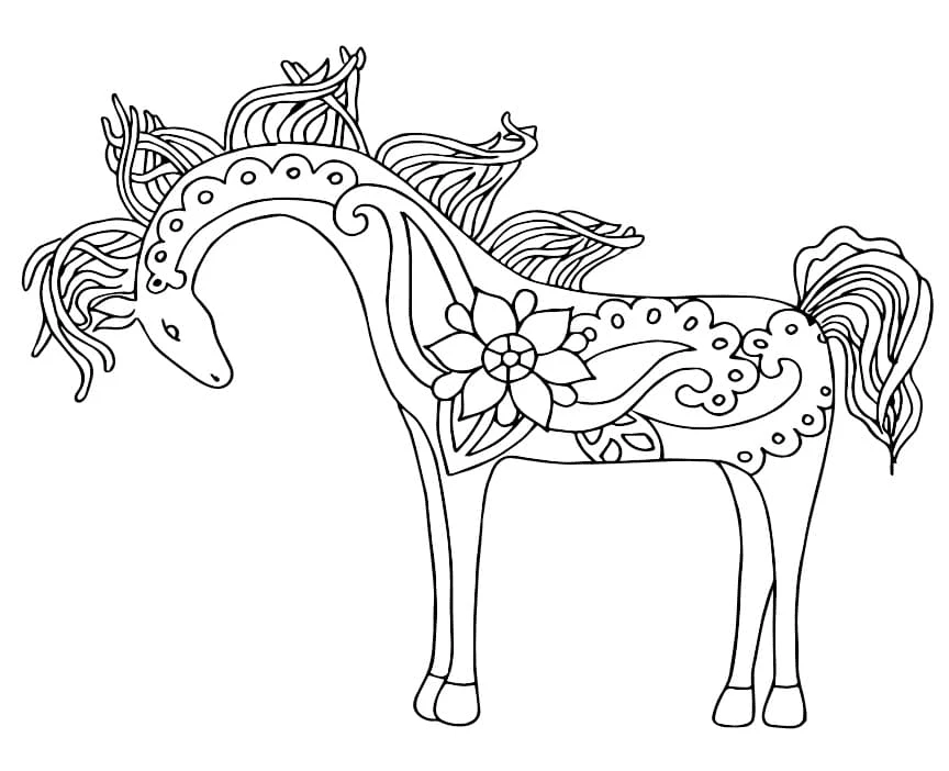 Tô màu con ngựa – hoạt động lý tưởng cho cả gia đình. Tô màu con ngựa – hoạt động lý tưởng cho cả gia đình.