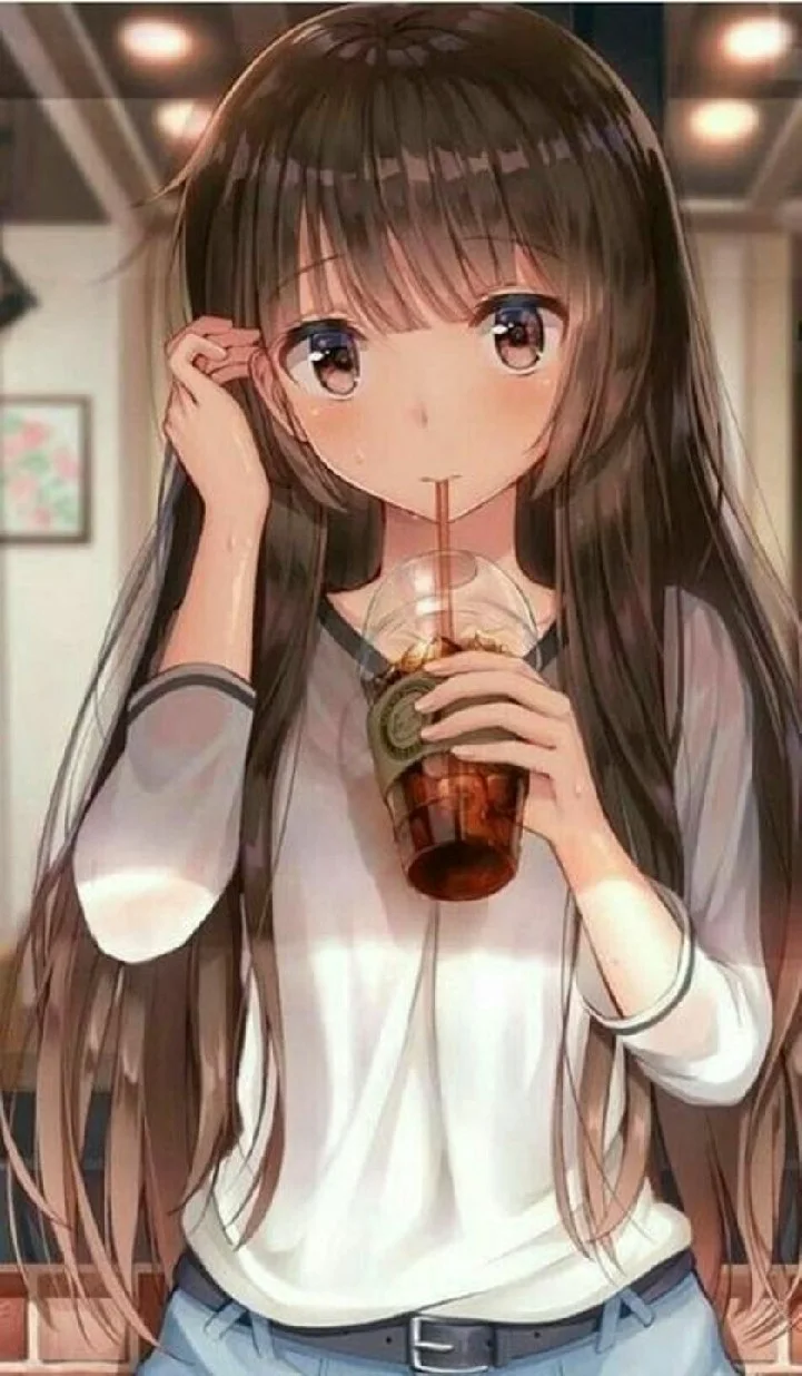 Hình ảnh cô gái cute anime với nét vẽ tinh tế và dễ thương. Hình ảnh cô gái cute anime với nét vẽ tinh tế và dễ thương.