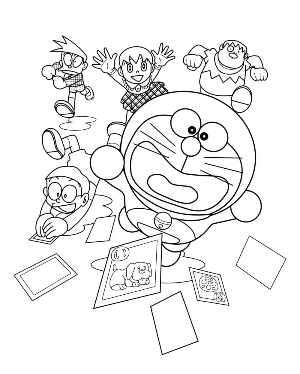 Tranh tô màu Nobita ngộ nghĩnh, giúp bé thêm yêu thế giới truyện Doraemon. Tranh tô màu Nobita ngộ nghĩnh, giúp bé thêm yêu thế giới truyện Doraemon.