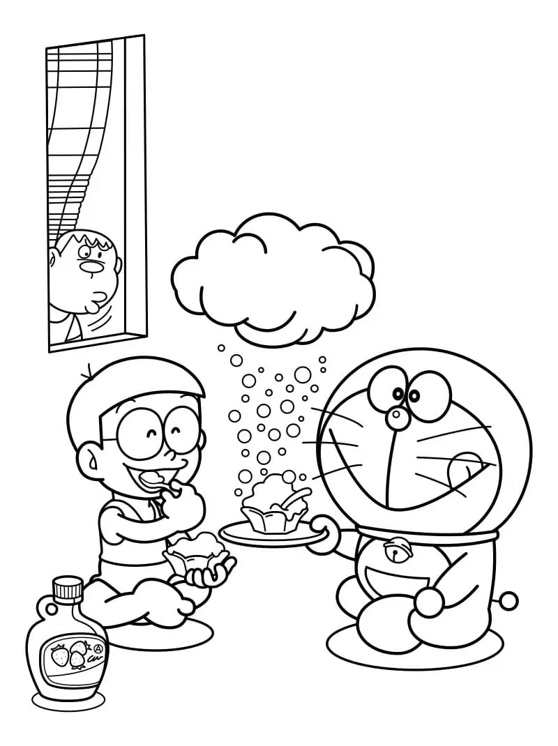 Bé yêu sẽ mê mẩn với tranh tô màu Nobita sống động và gần gũi. Bé yêu sẽ mê mẩn với tranh tô màu Nobita sống động và gần gũi.
