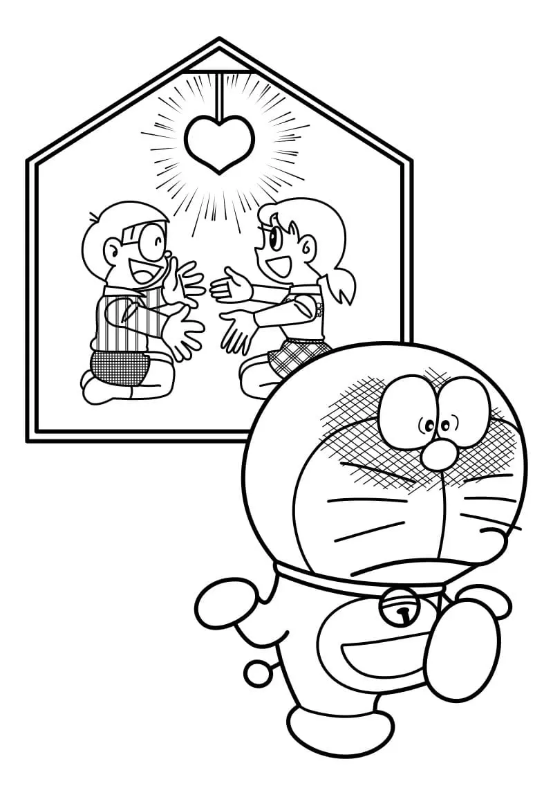 Cùng bé tô màu Nobita, khám phá sự hài hước và dễ thương của cậu bé hậu đậu! Cùng bé tô màu Nobita, khám phá sự hài hước và dễ thương của cậu bé hậu đậu!