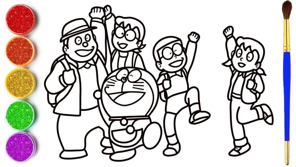 Tô màu Nobita – Hoạt động thú vị giúp trẻ phát triển khả năng sáng tạo. Tô màu Nobita – Hoạt động thú vị giúp trẻ phát triển khả năng sáng tạo.