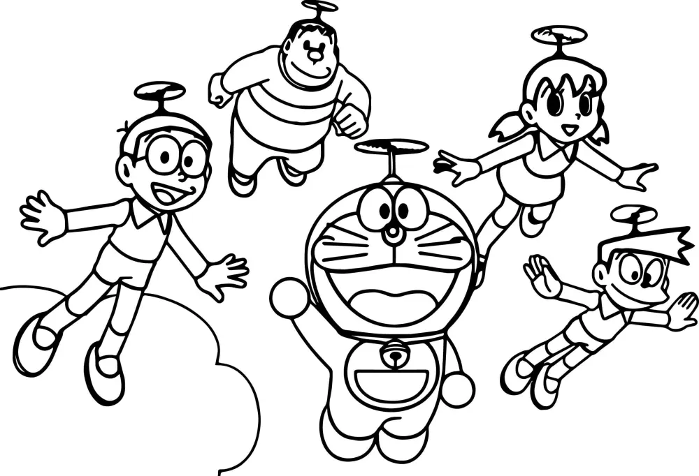 Tranh tô màu Nobita ngộ nghĩnh, bé yêu sẽ sáng tạo không giới hạn. Tranh tô màu Nobita ngộ nghĩnh, bé yêu sẽ sáng tạo không giới hạn.