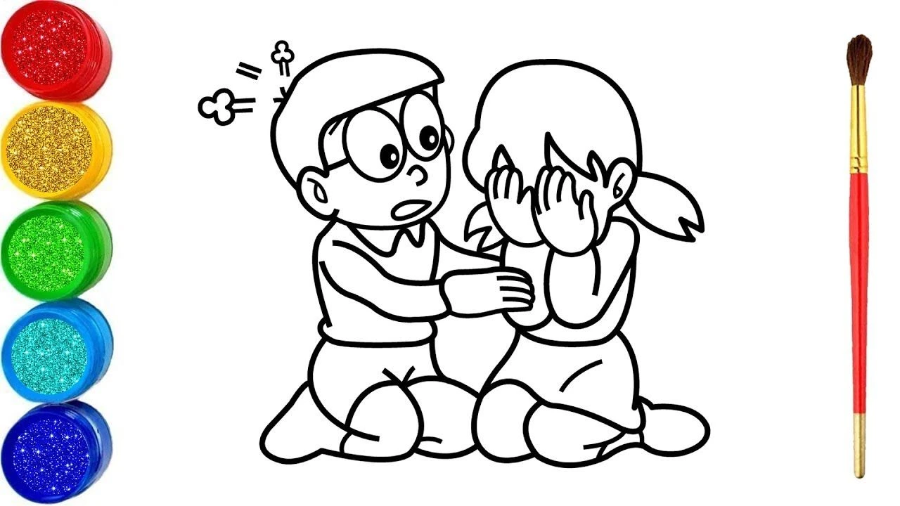 Tải tranh tô màu Nobita miễn phí, hoạt động lý thú dành cho bé yêu. Tải tranh tô màu Nobita miễn phí, hoạt động lý thú dành cho bé yêu.