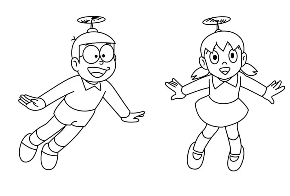 Tranh tô màu Nobita đẹp mắt, kích thích trí tưởng tượng và sáng tạo của trẻ. Tranh tô màu Nobita đẹp mắt, kích thích trí tưởng tượng và sáng tạo của trẻ.