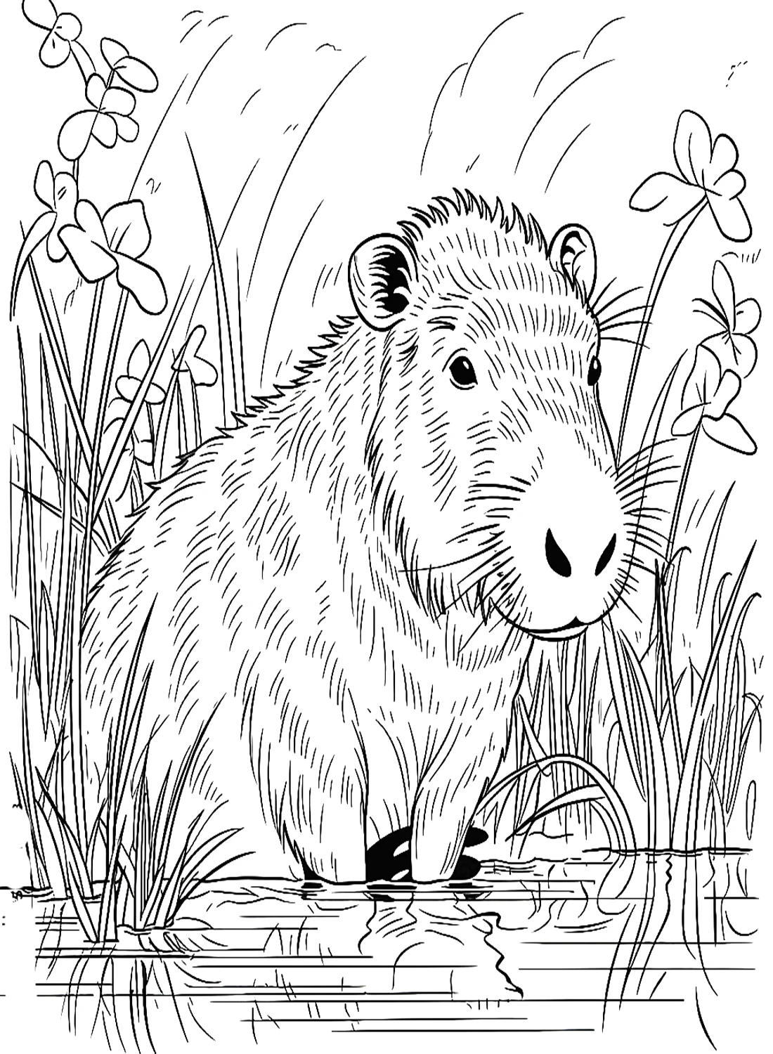 Tải tranh tô màu capybara cute miễn phí, món quà tuyệt vời cho bé. Tải tranh tô màu capybara cute miễn phí, món quà tuyệt vời cho bé.