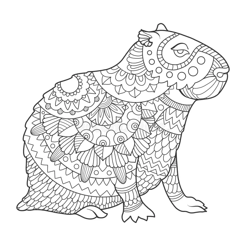 Cùng bé sáng tạo với tranh tô màu capybara cute ngộ nghĩnh. Cùng bé sáng tạo với tranh tô màu capybara cute ngộ nghĩnh.