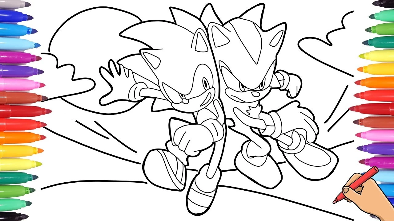 Cùng bé tô màu Sonic, khám phá sự mạnh mẽ của nhân vật yêu thích. Cùng bé tô màu Sonic, khám phá sự mạnh mẽ của nhân vật yêu thích.