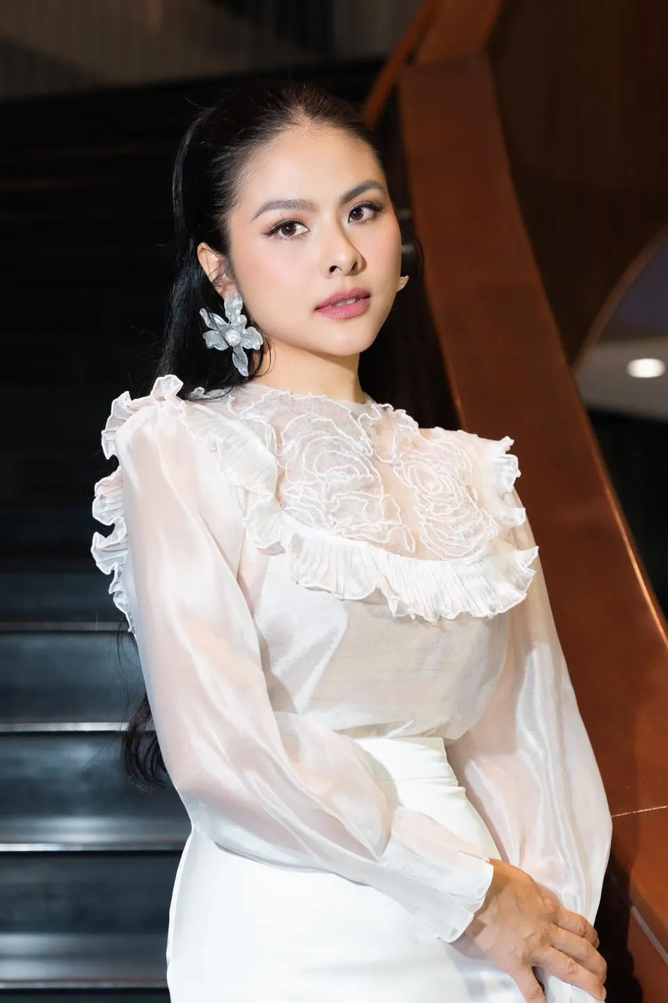 Vân Trang gây chú ý với vẻ đẹp dịu dàng và rạng ngời Vân Trang gây chú ý với vẻ đẹp dịu dàng và rạng ngời
