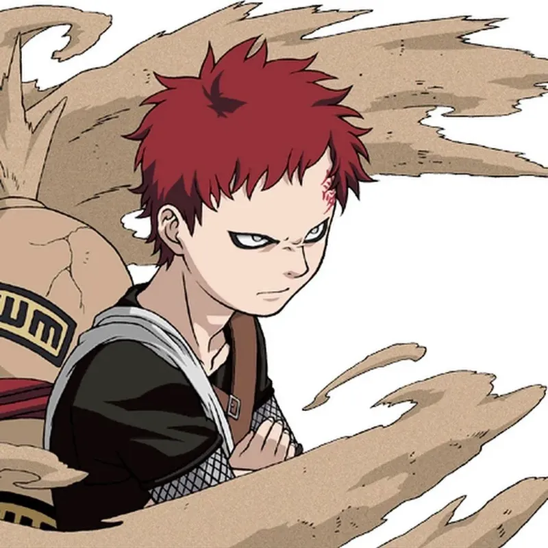 Ảnh Gaara với đôi mắt đầy ám ảnh trong Naruto Ảnh Gaara với đôi mắt đầy ám ảnh trong Naruto