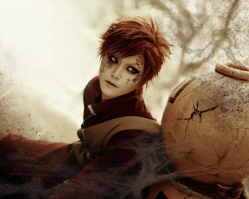 Ảnh Gaara cực kỳ sống động, thể hiện sự quyết tâm chiến đấu Ảnh Gaara cực kỳ sống động, thể hiện sự quyết tâm chiến đấu