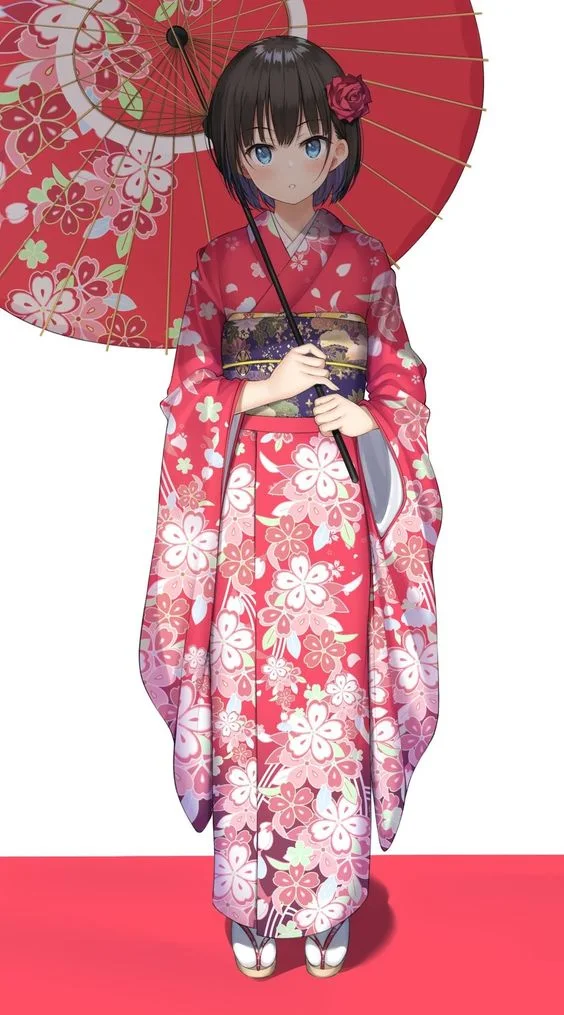 Ảnh anime con gái đẹp với nét duyên dáng và quyến rũ.