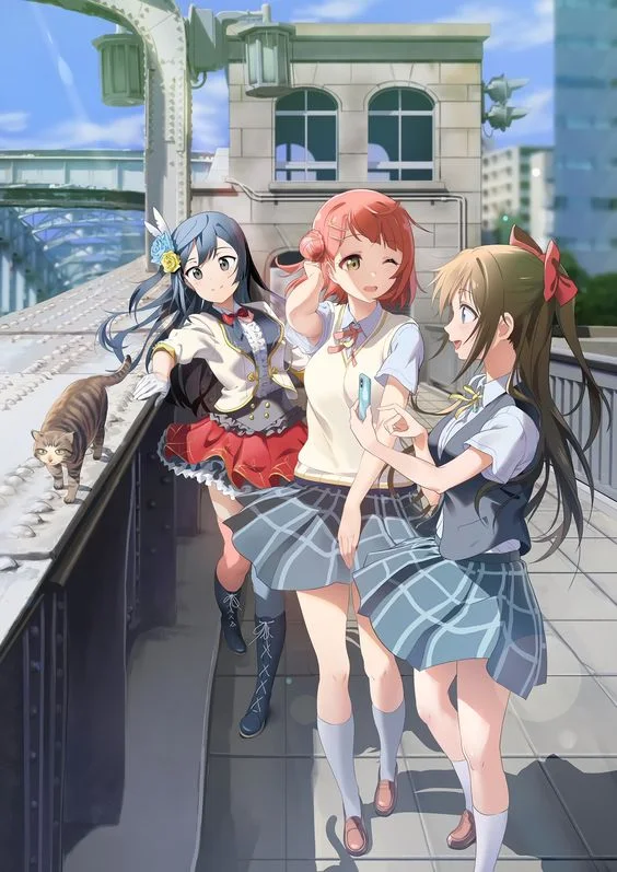 Dễ thương và tươi tắn qua từng ảnh anime con gái cute.